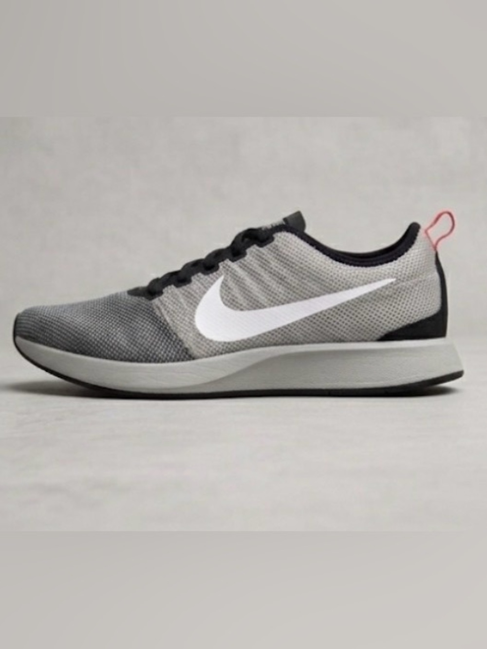 Nike Dualtone Racer Men's Size 12 Gray Black Running Shoes Sneakers